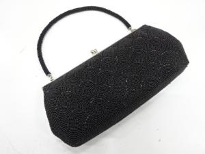 ビーズ　ハンドバッグ